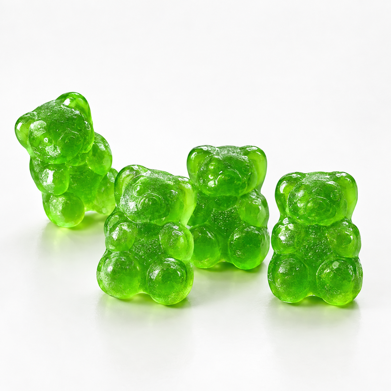 Green apple sea moss gummies