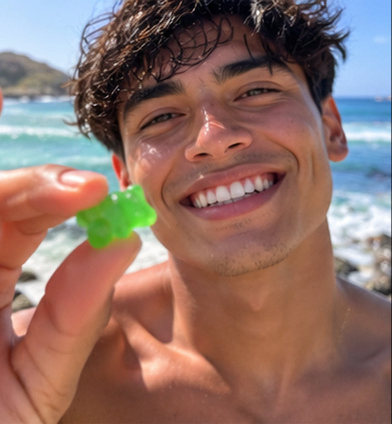 Enjoying a daily gummy