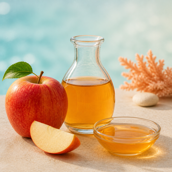 Apple Cider Vinegar ingredient still life