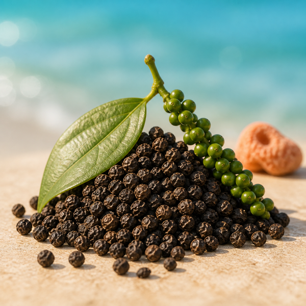Black Pepper ingredient still life